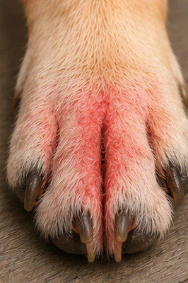 Before: paws that need care, from supplied advertising creative